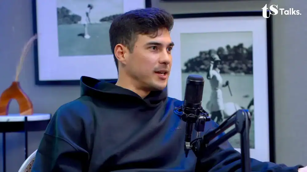 Dr. Tyler Bigenho of CleanSpine during a featured media interview with TS Talks, as seen on MSN Indonesia.